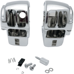 SWITCH HOUSING KIT W/ RADIO CHROME