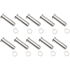 PIVOT PIN/CLIP KITS CHROME