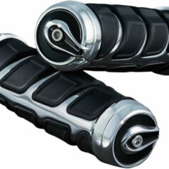 GRIPS KINETIC FOR DUAL CABLE THROTTLE CHROME