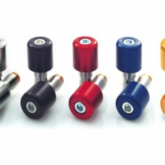 HANDLEBAR END 12MM MINI ALUMINIUM SILVER
