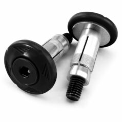 GRIP ARMOR BAR END SET BLACK