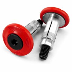 GRIP ARMOR BAR END SET RED