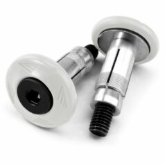 GRIP ARMOR BAR END SET WHITE