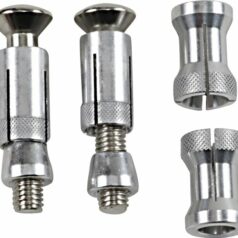 PROBEND POWERGRIP BAR END SET SILVER
