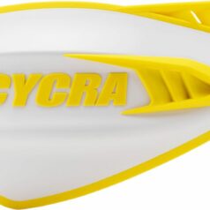 White/Yellow Cyclone -Justerbara (22mm Styre)