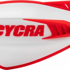 White/Red Cyclone - Justerbara (22mm Styre)