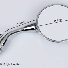 MIRROR MOTO GUZZI RIGHT CHROME