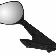MIRROR OEM REPLACEMENT LEFT BLACK