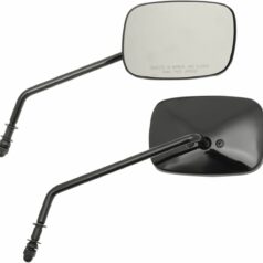 MIRRORS OEM-STYLE RECTANGULAR LONG BLACK