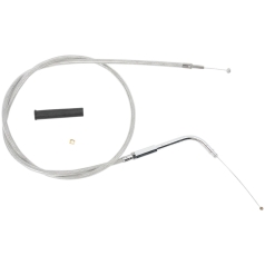 THROTTLE CABLE STAINLESS STEEL 32.5" 90°