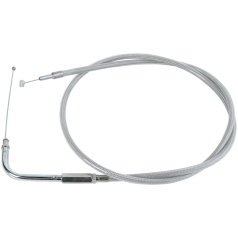 THROTTLE CABLE STAINLESS STEEL 39.5" 90°