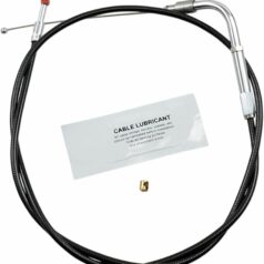 THROTTLE CABLE TRADITIONAL BLACK STANDARD LENGTH