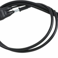 MOTION PRO THROTTLE CABLE PUSH PULL SET COIL WOUND BLACK VINYL KAWASAKI