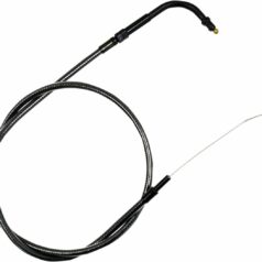 THROTTLE CABLE MIDNIGHT STAINLESS FOR 18"-20" APE HANGERS