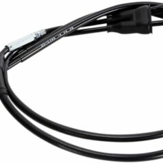 CABLE BLACK VINYL THROTTLE PUSH PULL SET