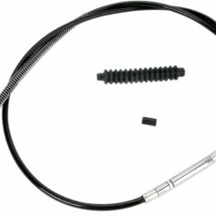 CLUTCH CABLE TRADITIONAL BLACK OVERSIZE +6" (152MM)