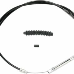 CLUTCH CABLE TRADITIONAL BLACK OVERSIZE +6" (152MM)