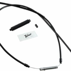 CLUTCH CABLE TRADITIONAL BLACK OVERSIZE +6" (152MM)