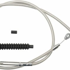 CLUTCH CABLE STAINLESS BRAIDED FOR 18"-20" APE HANGERS