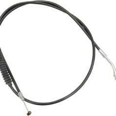 CLUTCH CABLE TRADITIONAL BLACK OVERSIZE +6" (152MM)
