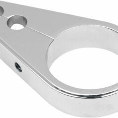 DUAL CABLE CLAMP THROTTLE/IDLE 1.25" CHROME