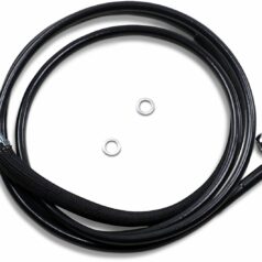 CLUCTH LINE BLACK VINYL COATED + 4" STAINLESS STEEL HYDRAULIC