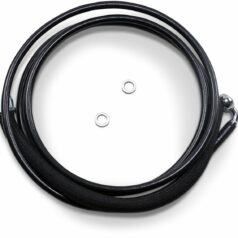 CLUCTH LINE BLACK VINYL COATED + 8" STAINLESS STEEL HYDRAULIC