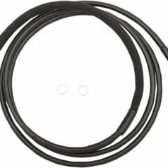CLUCTH LINE BLACK VINYL COATED + 10" STAINLESS STEEL HYDRAULIC