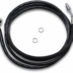 CLUCTH LINE BLACK VINYL COATED + 8" STAINLESS STEEL HYDRAULIC