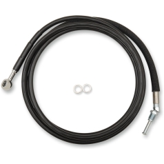 CLUCTH LINE BLACK VINYL COATED + 12" STAINLESS STEEL HYDRAULIC
