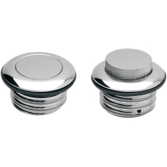 POP-UP GAS CAP NON-VENTED CHROME