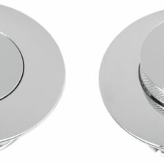 POP-UP GAS CAP VENTED CHROME