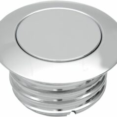 POP-UP GAS CAP VENTED CHROME