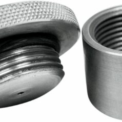 VENTED GAS CAP WITH WELD ON BUNG