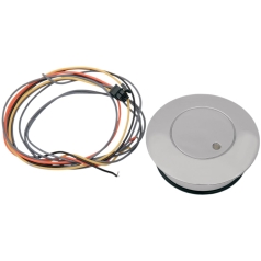 POP-UP GAS FILLER AND FUEL LEVEL CAP W/ LED