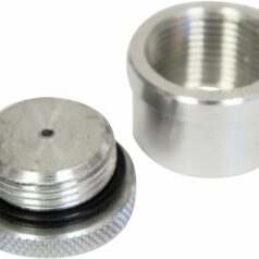 VENTED ALUMINUM WELD ON GAS CAP