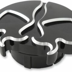 GAS CAPS DUMMY SPLIT SKULL BLACK