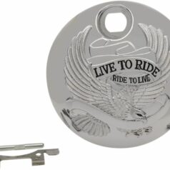 DOOR FUEL COVER CHROME