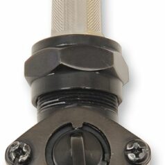 PETCOCK 22MM DOWN BLACK