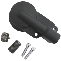 OIL FILTER MOUNT BLACK