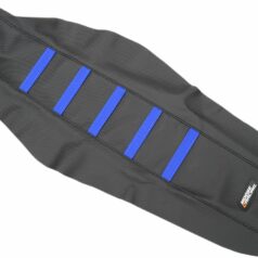 SEAT COVER RIBBED RUBBERIZED BLUE