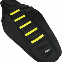 SEAT COVER RIBBED SUZ YEL