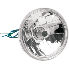 HEADLIGHT INSERT DIAMOND-STYLE 5.75" CLEAR LENS