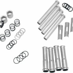 PUSHROD TUBE KIT CHROME