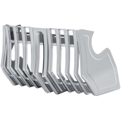 COOLANT PUMP COVER PRECISION FOR MILWAUKEE 8 CHROME