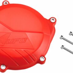 CLUTCH COVER W/MOUNTING KIT HONDA CRF450 RED