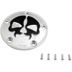 COVER POINTS 5-HOLE SPLIT SKULL CHROME