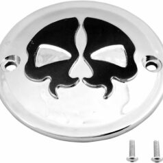 COVER POINTS 2-HOLE SPLIT SKULL CHROME