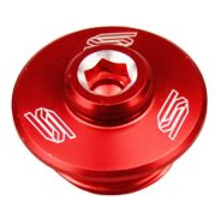OIL FILLER CAP RED