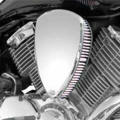 AIR CLEANER KIT BIG AIR  SMOOTH CHROME